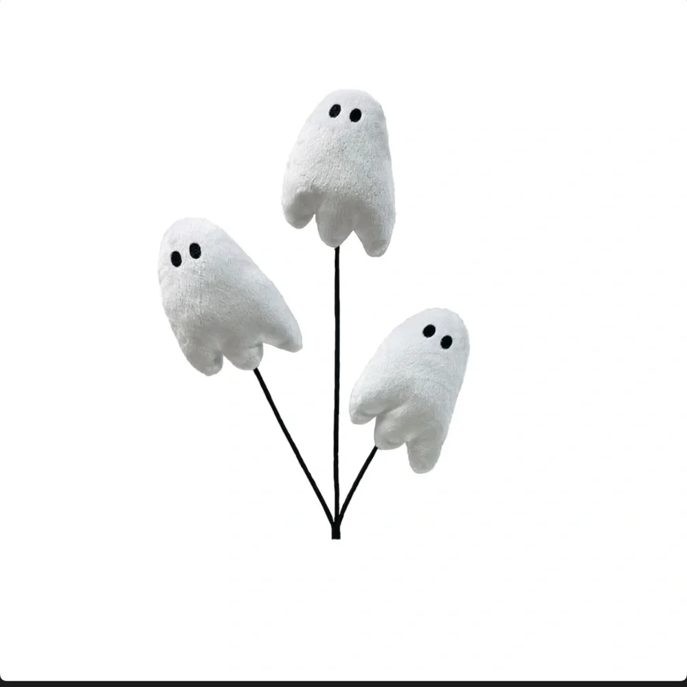 Halloween 26” Ghost Stem by Ashland Set Of (2) Brand New.